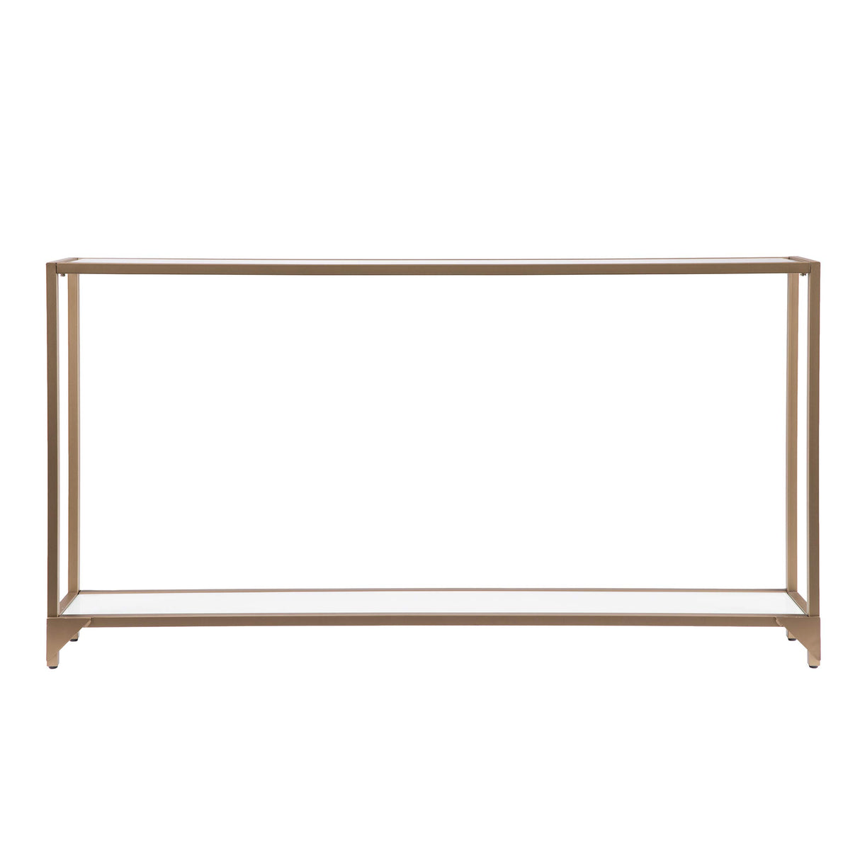 SEI Furniture Bergen Narrow Metal Console Table, Gold SEI Furniture