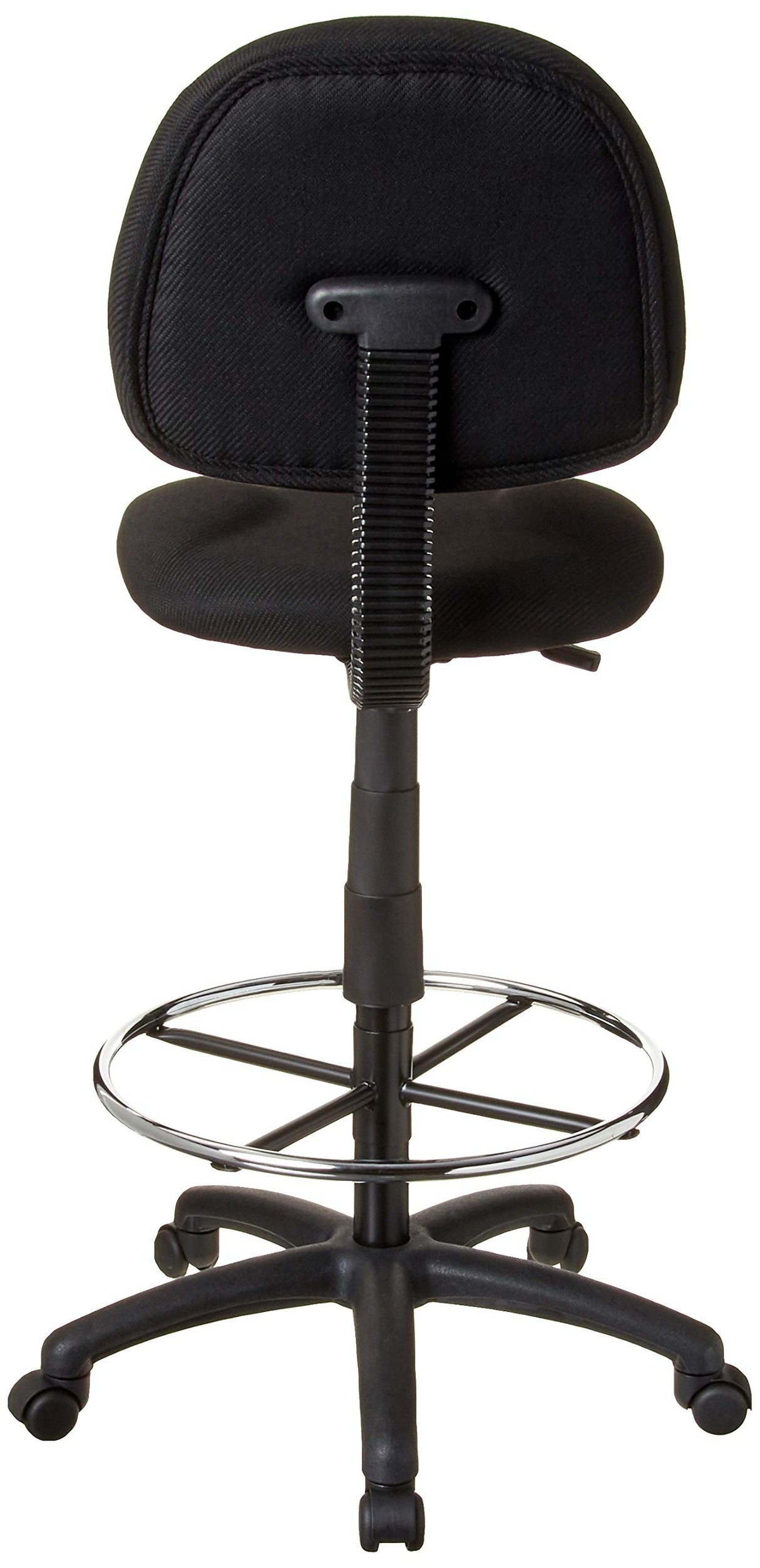 Boss Office Products Ergonomic Works Drafting Chair without Arms in Black Boss Office Products