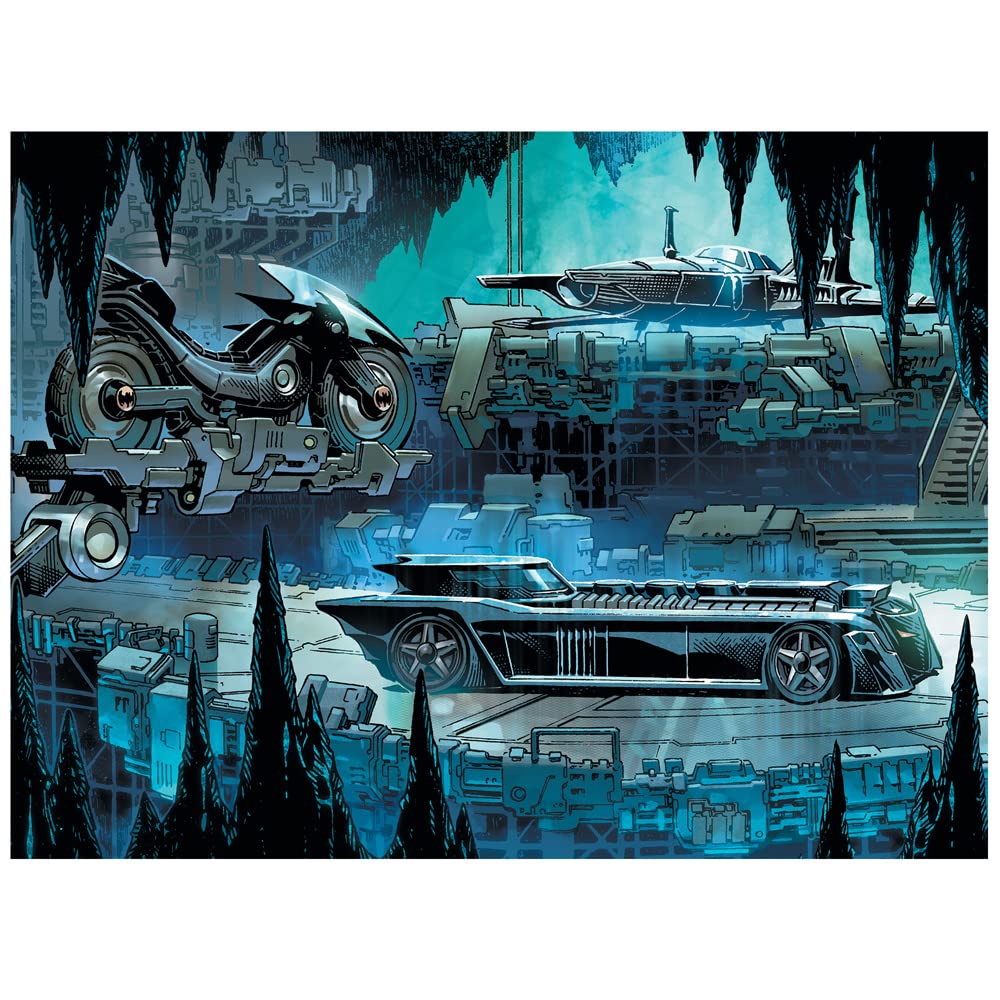 Batman and Batcave 500 Piece Jigsaw Puzzle for Adults, 16" L X 21.5" W GRAPHICS & MORE