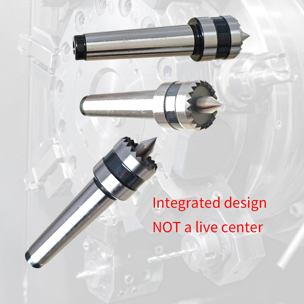 zpldAIAOSI MT2 Wood Lathe Crown Drive Center, 1 Inch(25.4mm) Crown, MT2 Crown Live Center, MT2 Wood Lathe Turning Tool zpldAIAOSI