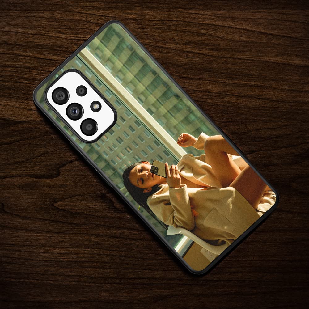 FOQENCCI 5 Piece Case for Samsung Galaxy A23 5G Sublimation Blank Case with Heat Press Blanks Printable DIY Phone Cases,Soft Anti-Slip Rubber + Hard PC Shockproof Custom Protective Cover FOQENCCI