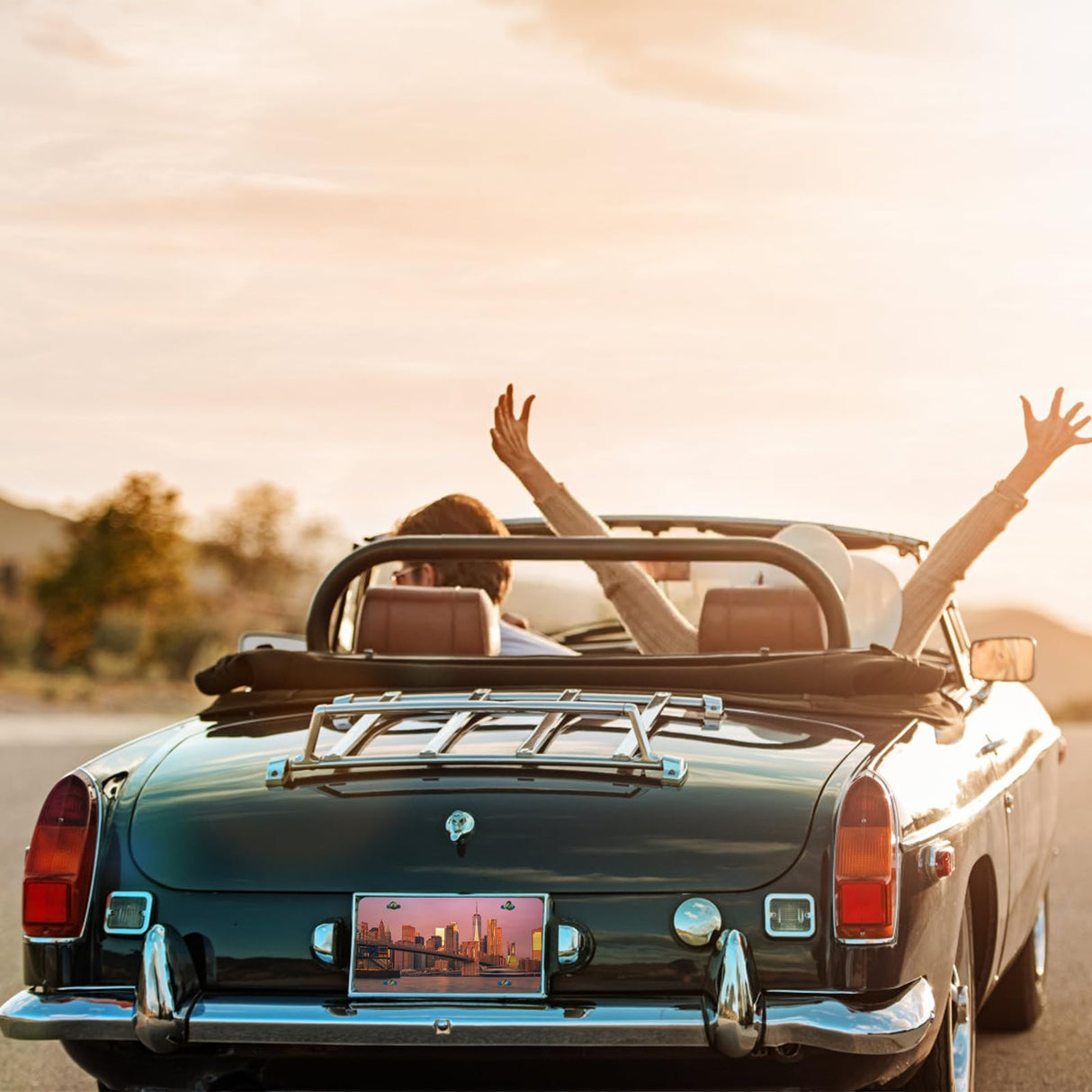 Nicunom 15 Pack Sublimation License Plate Blanks, Metal Aluminum License Plate Tag, Sublimation Car Tag, Automotive License Plates for DIY Picture Custom Design Nicunom