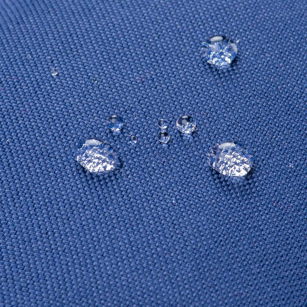 Srutirbo Indoor Outdoor Bench Cushion, Waterproof Swing Cushion Seat Chair Replacement Pads Pillow for Lounger Garden Furniture Patio Metal Wooden (47x20IN, Blue) Srutirbo