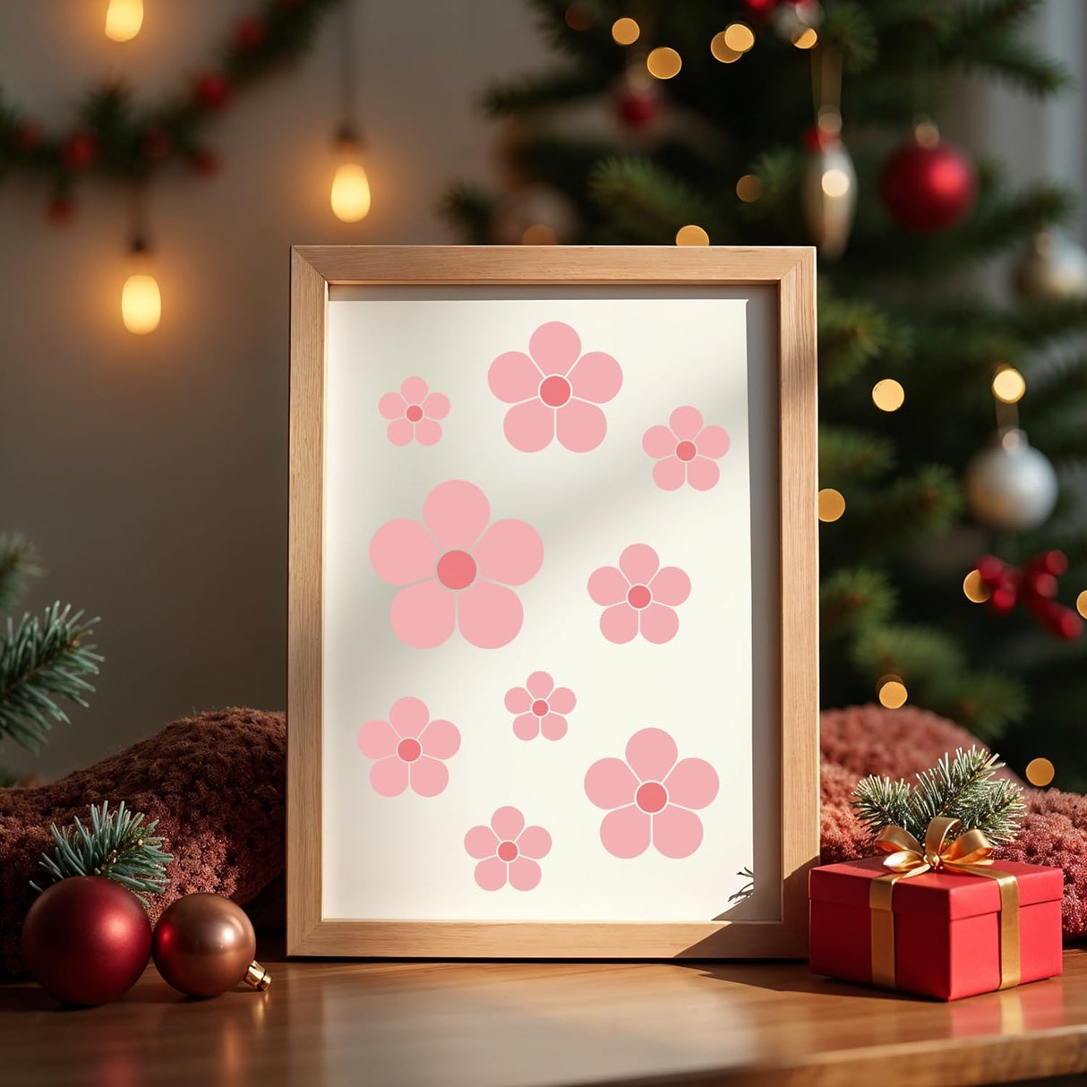 Large Flower Stencils for Painting, Plastic Reusable Floral Paint Stencils for Crafts Wood Burning Drawing Painting on Wall Wood Canvas Duozea