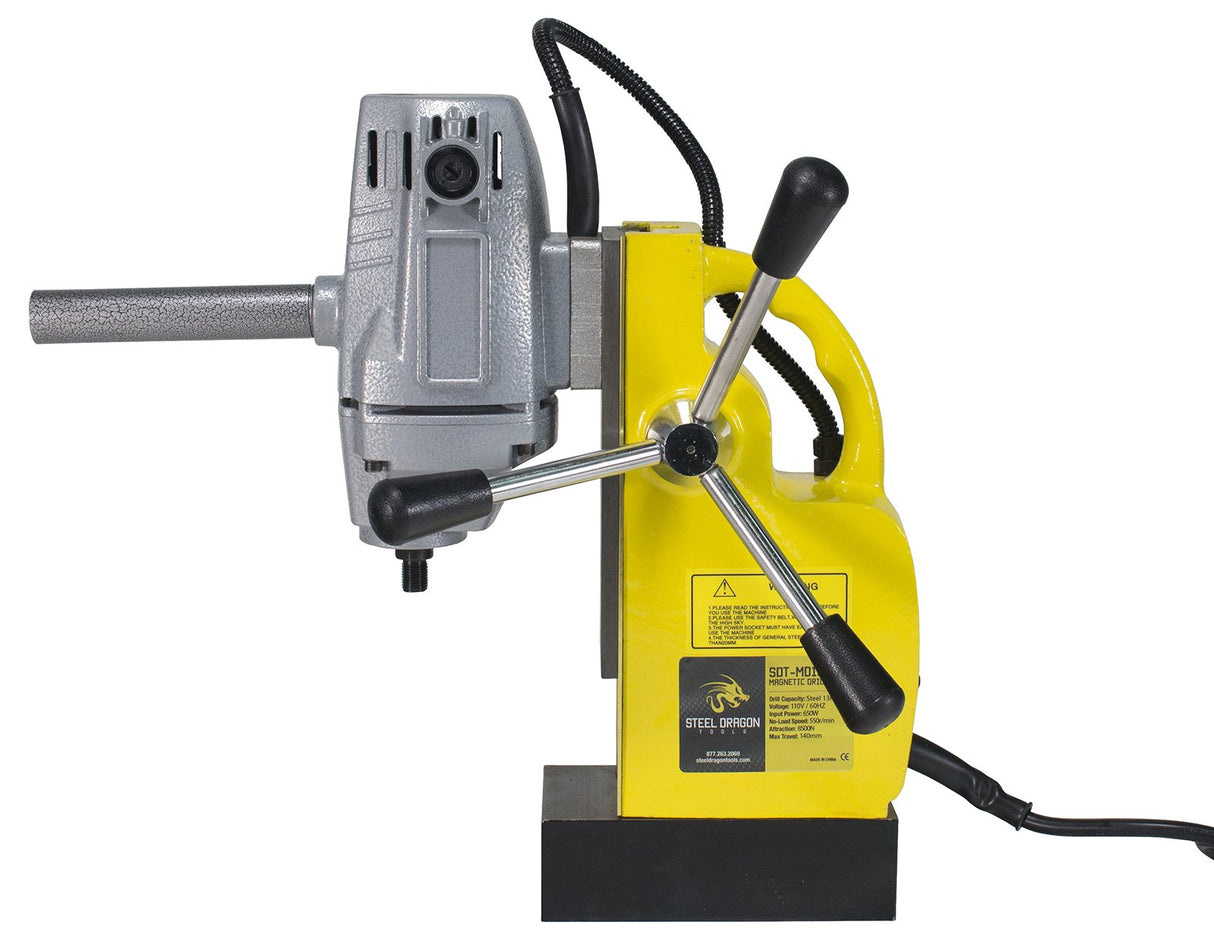 Steel Dragon Tools MD13 Magnetic Drill Press with 1/2" Boring Diameter and 1910 LBS Magnetic Force Steel Dragon Tools