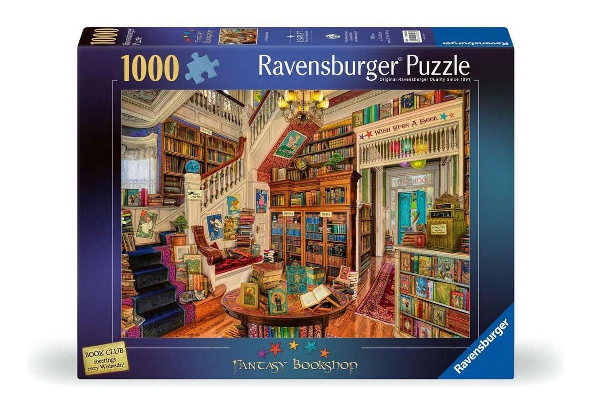 Ravensburger The Fantasy Bookshop 1000 Piece Jigsaw Puzzles for Adults and Kids Age 12 Years Up Ravensburger
