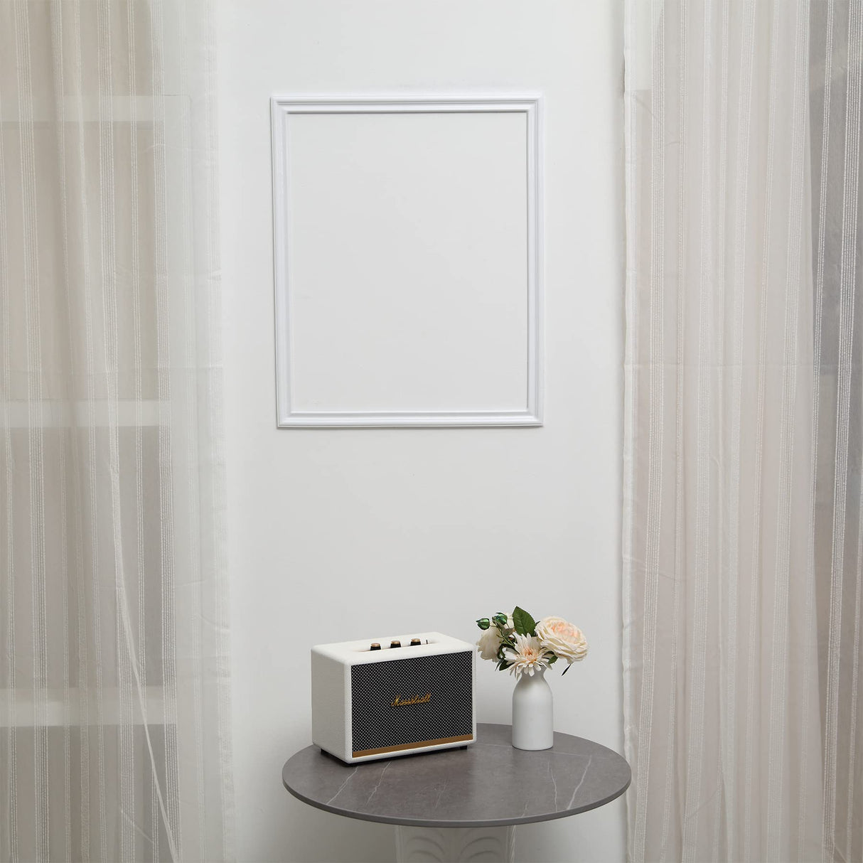 TriMold Peel and Stick Chair Rail Molding, Self-Adhesive Wall Trim for Home Decoration & Wall Protection, 9.8ft x 1.6in Trimold