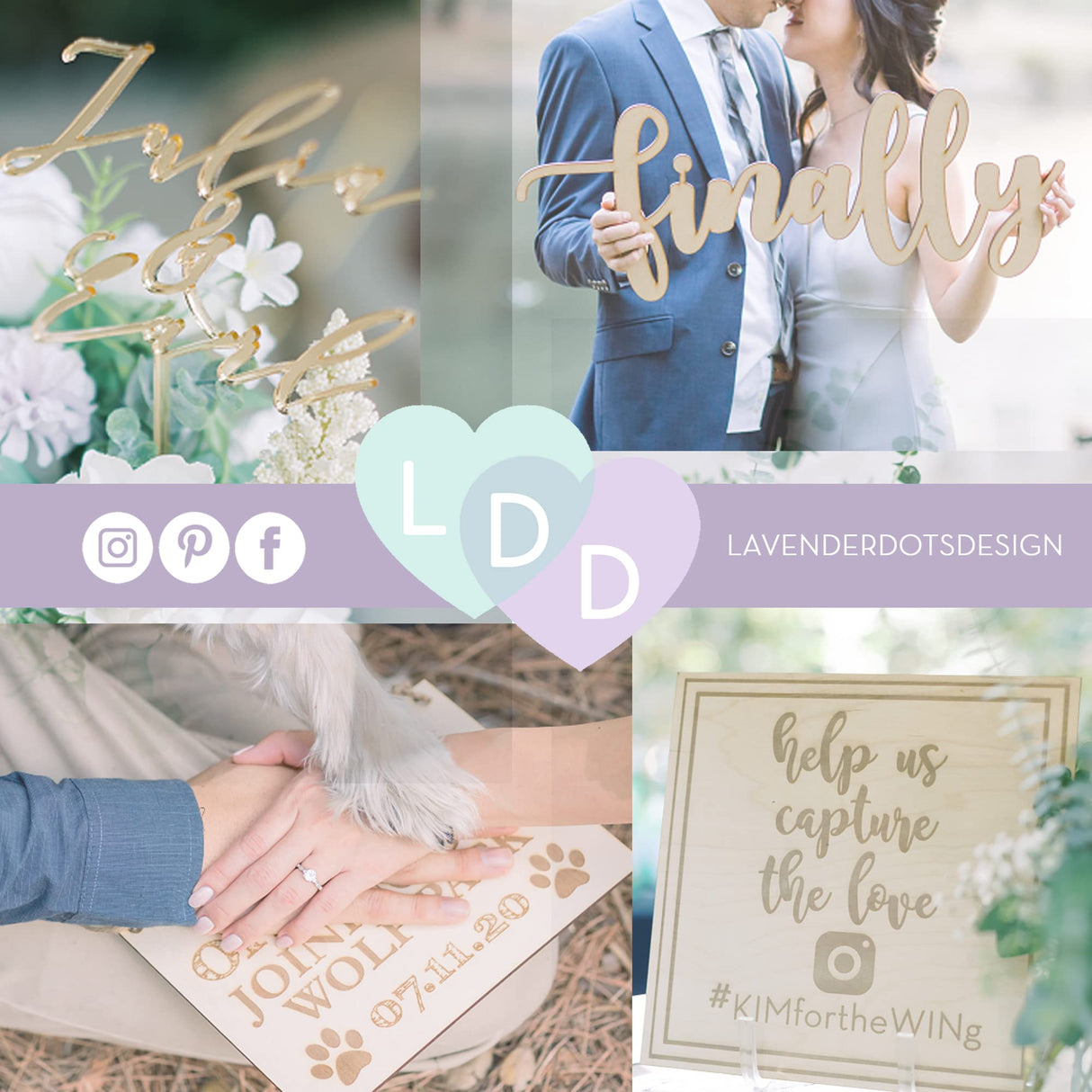 Personalized Large Wedding Wooden Name Sign - Customize with Couples Last Name - 5 Sizes 12,18, 24, 30, 36 inches wide– with MR & MRS, Wedding Generic