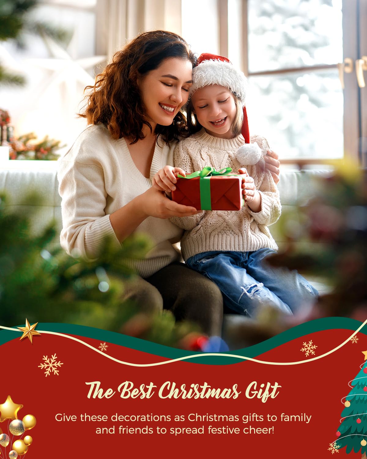 Christmas Tree Topper Angel with Lights, Xmas Tree Toppers Decorations Ornament with White Feather Wings, Plug in Christmas Tree Angel Treetop for Indoor Office Holiday Brightown