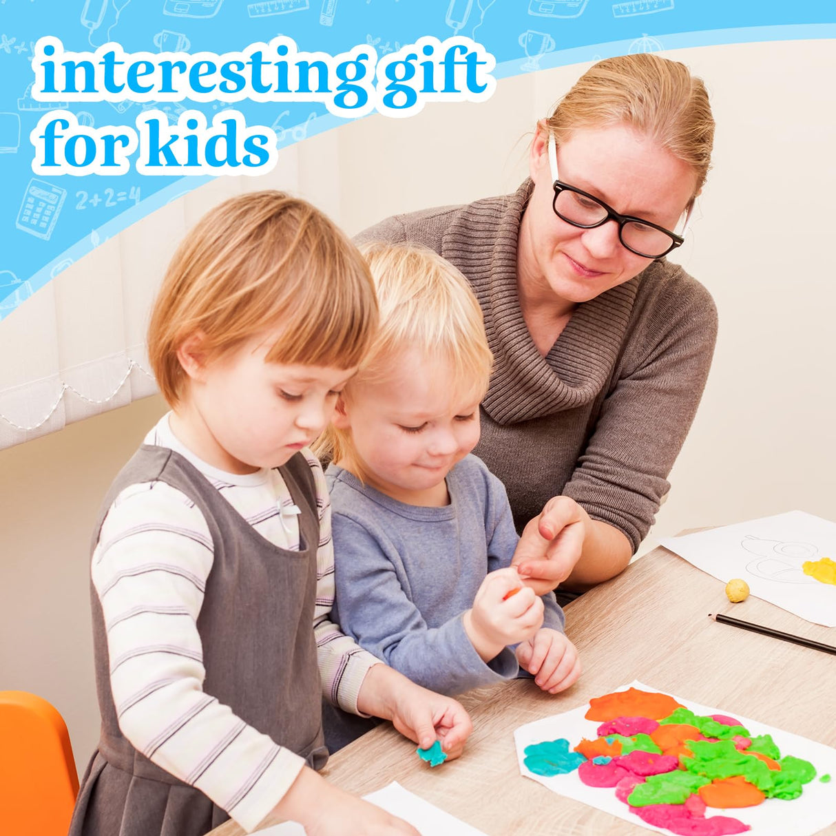 36 Colors Polymer Clay, Modeling Clay for Kids DIY Starter Kits, Oven Baked Model Clay, Non-Sticky,with Sculpting Tools, Great Gift for Children, Adults and Artists Wolwefa