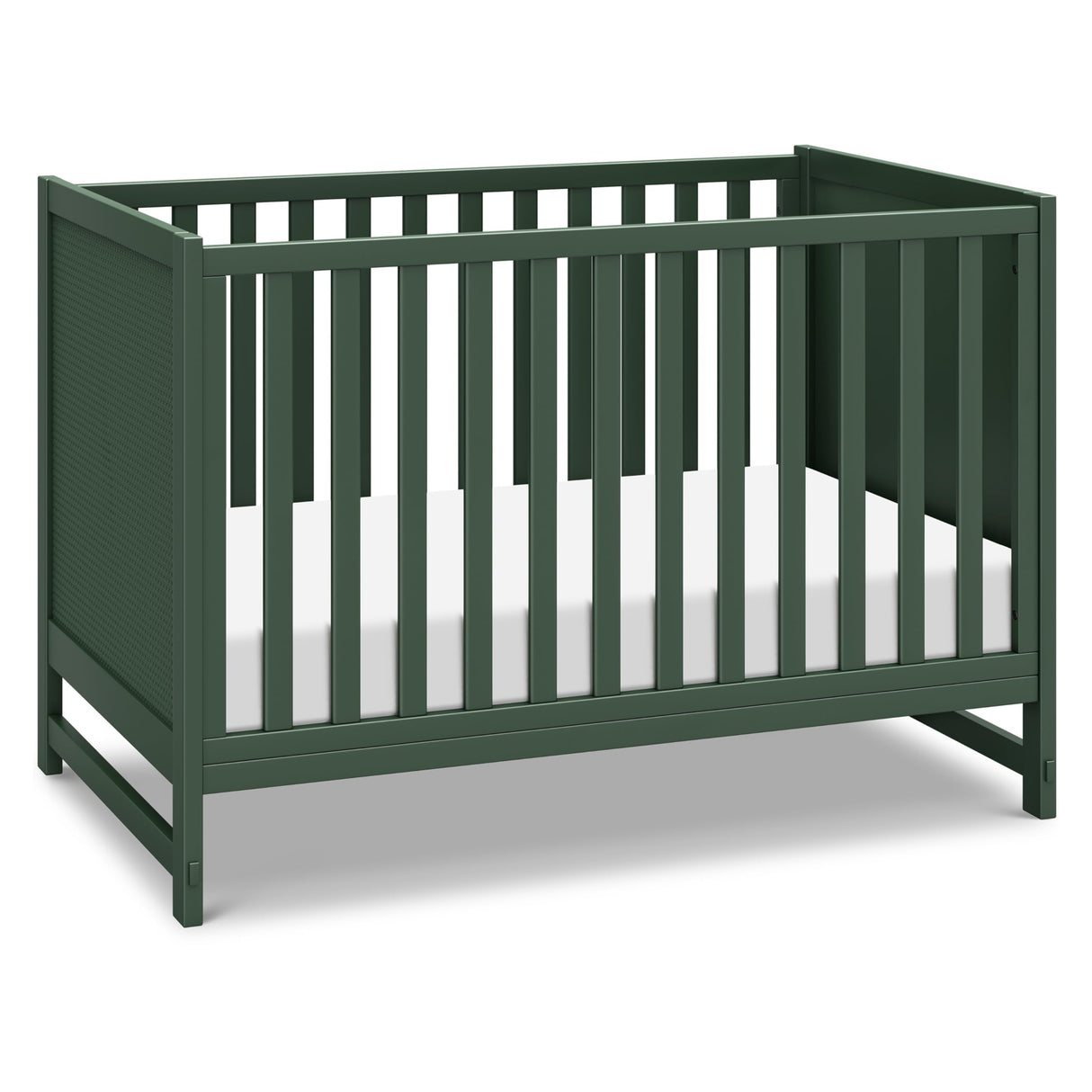 Davinci Margot 3-in-1 Convertible Crib in Forest Green, GREENGUARD Gold Certified DaVinci