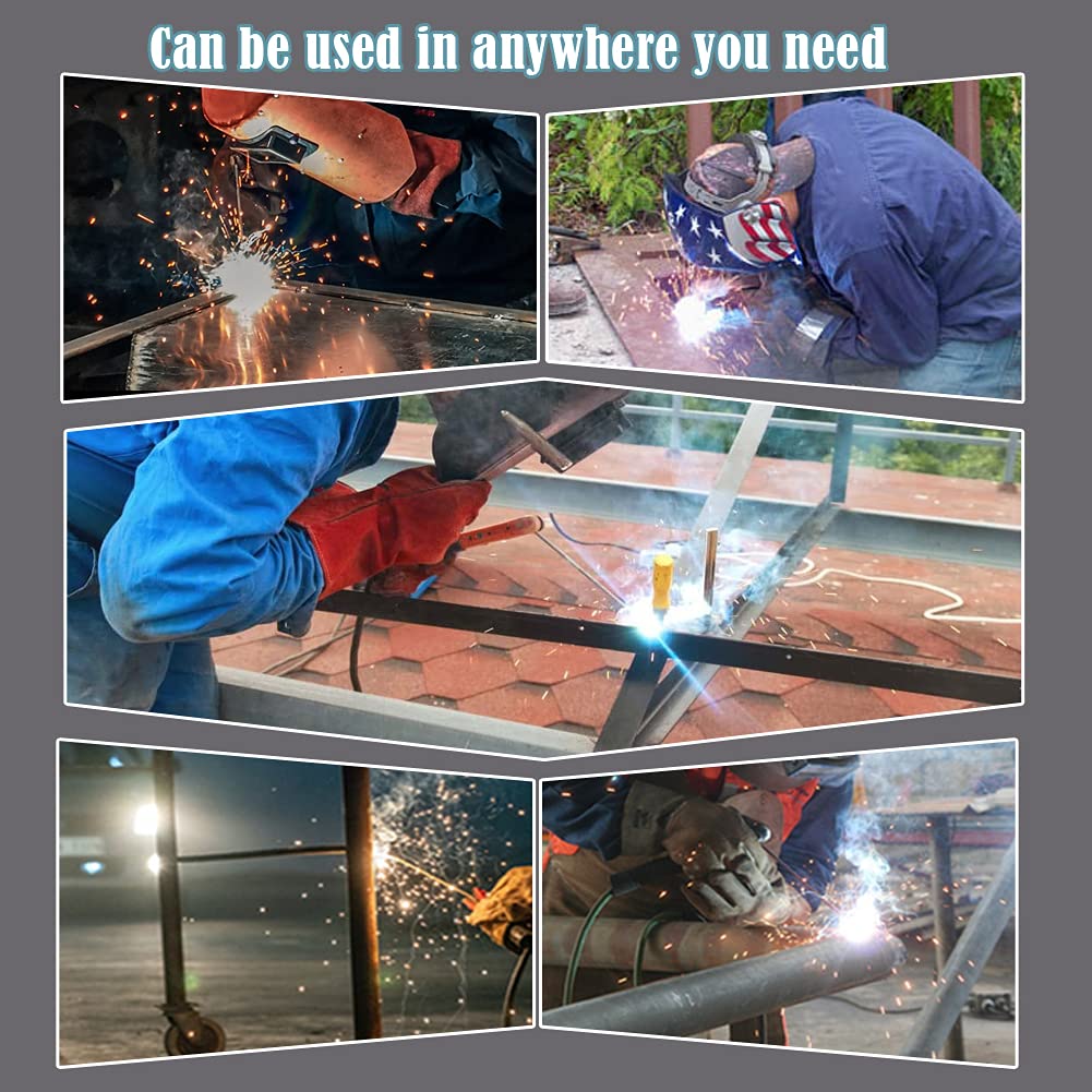 HONE Stick Welder, 110V/220V Actual 140Amp ARC Welder Machine, IGBT Inverter Digital Display LCD Welding Machines with Hot Start Arc Force Anti-Stick, High Efficiency for 1/16"-1/8" Welding Rod. HONE