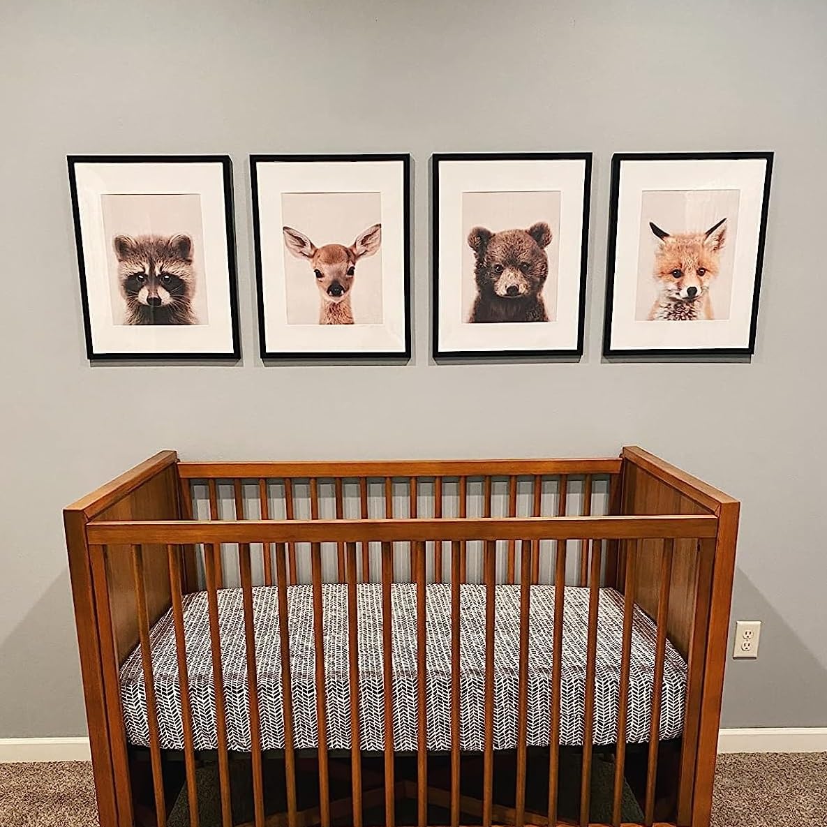 ENJOYBASICS 16x20 Picture Frame, Display Poster 11x14 with Mat or 16 x 20 Without Mat, Wall Gallery Photo Frames, Black, 2 Pack ENJOYBASICS