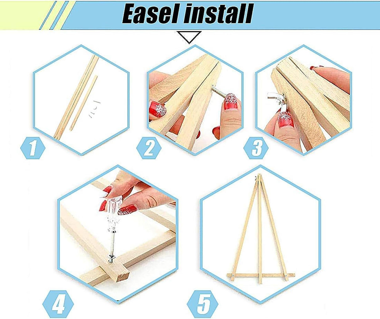 MaiMMaledy Paint by Numbers Kit for Adults Beginners, 12Wx8L inch Canvas Pictures with Framed, Drawing Painting Works with Wooden Triangle Easel, Acrylic Pigment,Sunflower MaiMMaledy