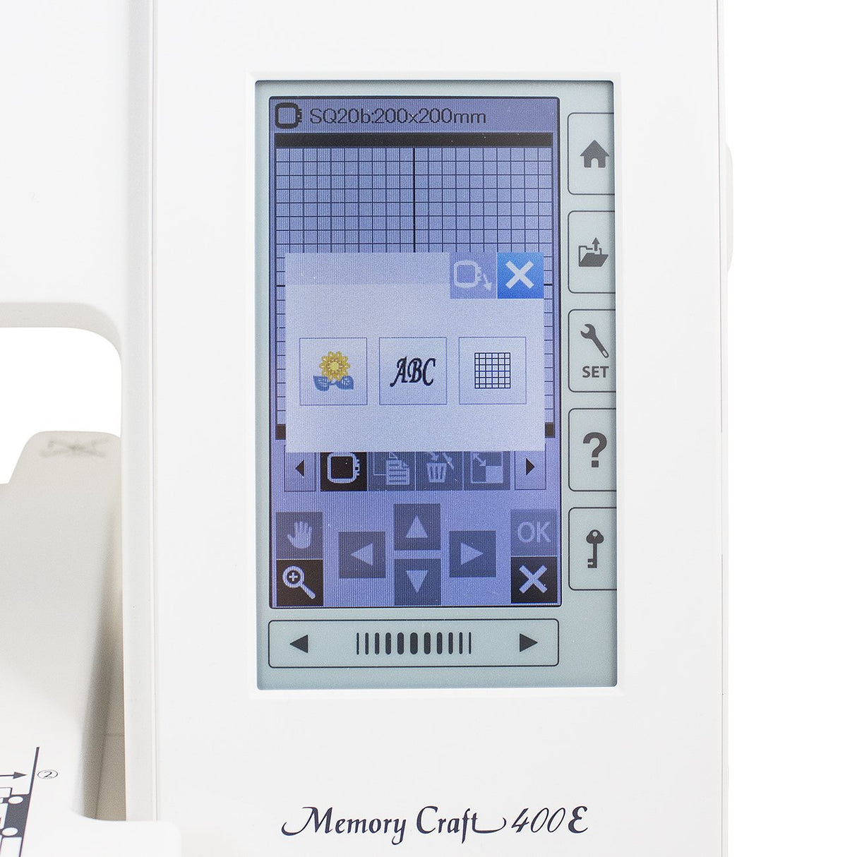 Janome Memory Craft 400E Embroidery Machine Janome