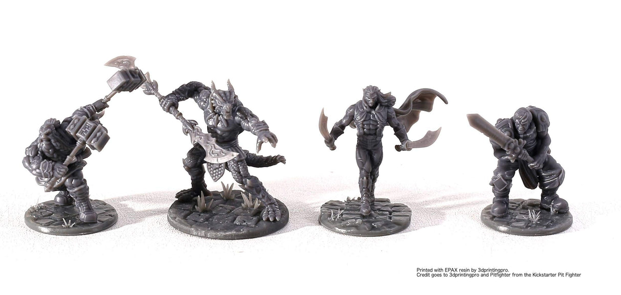 EPAX 3D Printer Hard Resin for LCD 3D Printers, 1KG Grey EPAX