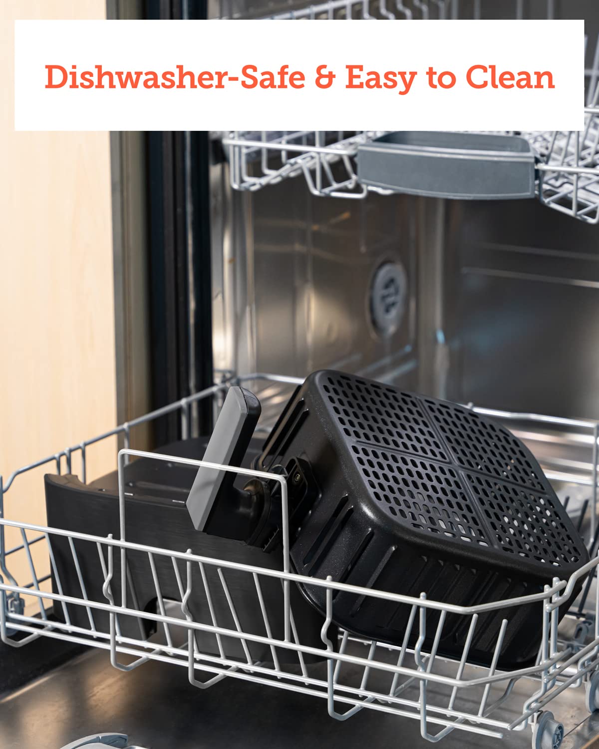 COSORI Pro Gen 2 Air Fryer 5.8QT, Upgraded Version with Stable Performance & Sleek New Look, 13 One Touch Functions, 100 Paper & 1100 Online Recipes, Dishwasher-Safe Detachable Square Basket, Black COSORI