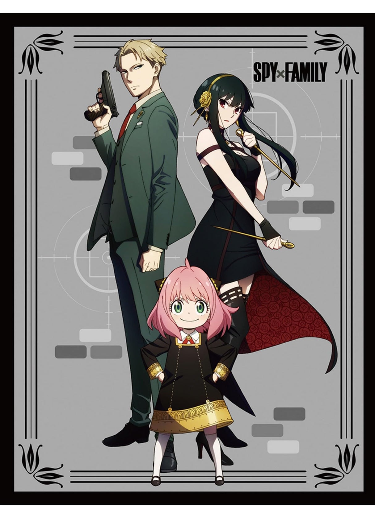 Great Eastern Entertainment Spy X Family - Cool Key Art Sublimation Throw Blanket 46" W x 60" H Great Eastern Entertainment