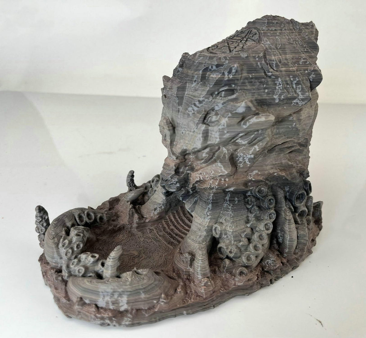 3DimsFila 3D Printer PLA Filament 1.75mm,Rock Stone Color,Brown Yellow Black,Multi Color Filament Net Weight 1kg for Ender3 CR10 3DimsFila