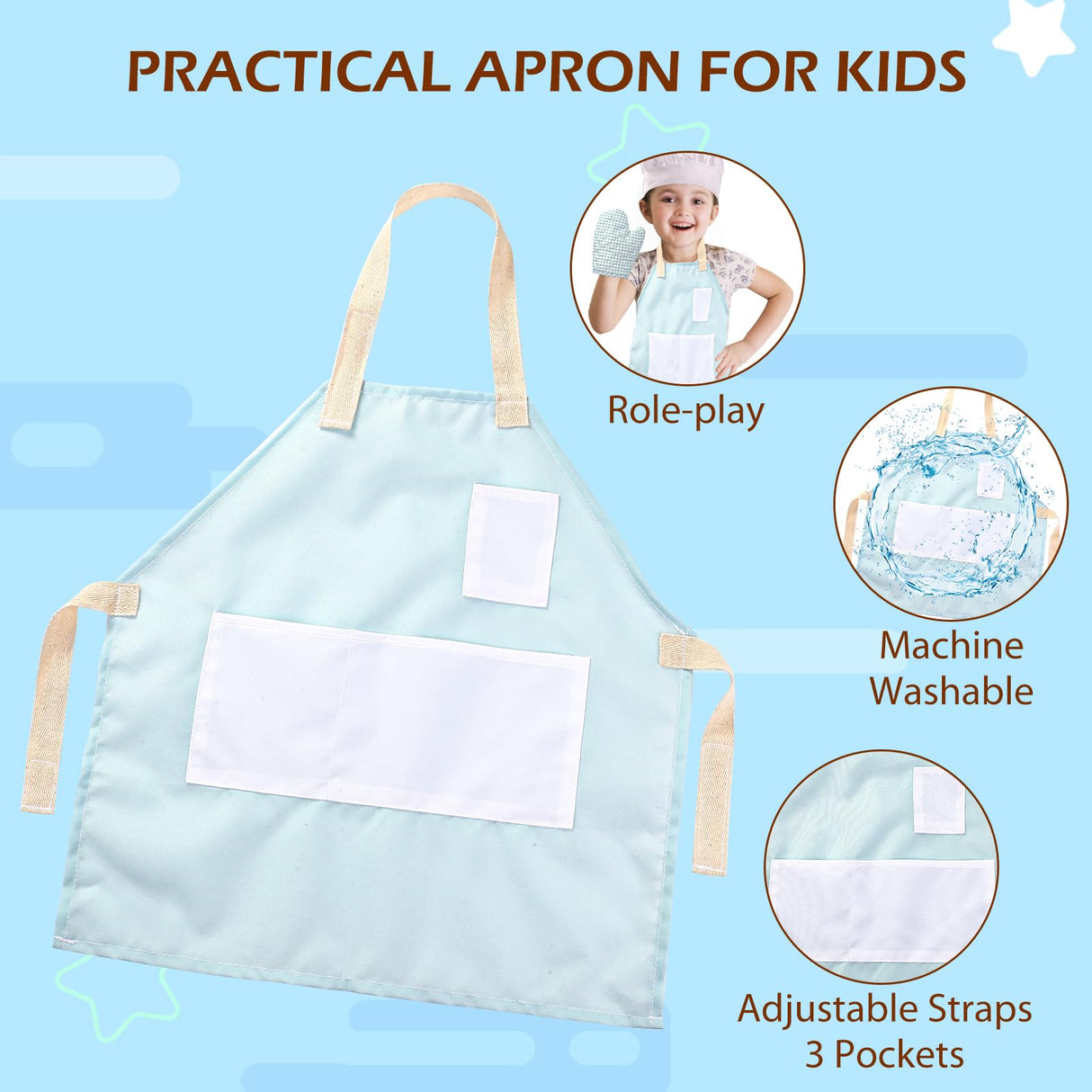 Wood Kids Play Kitchen Accessories Set, Pretend Play Cooking Toys Set, Kitchen Toys Playset for Toddlers, Toy Pots and Pans for Kids Kitchen with Fake Play Food Cookware, Girls Boys Gift umu