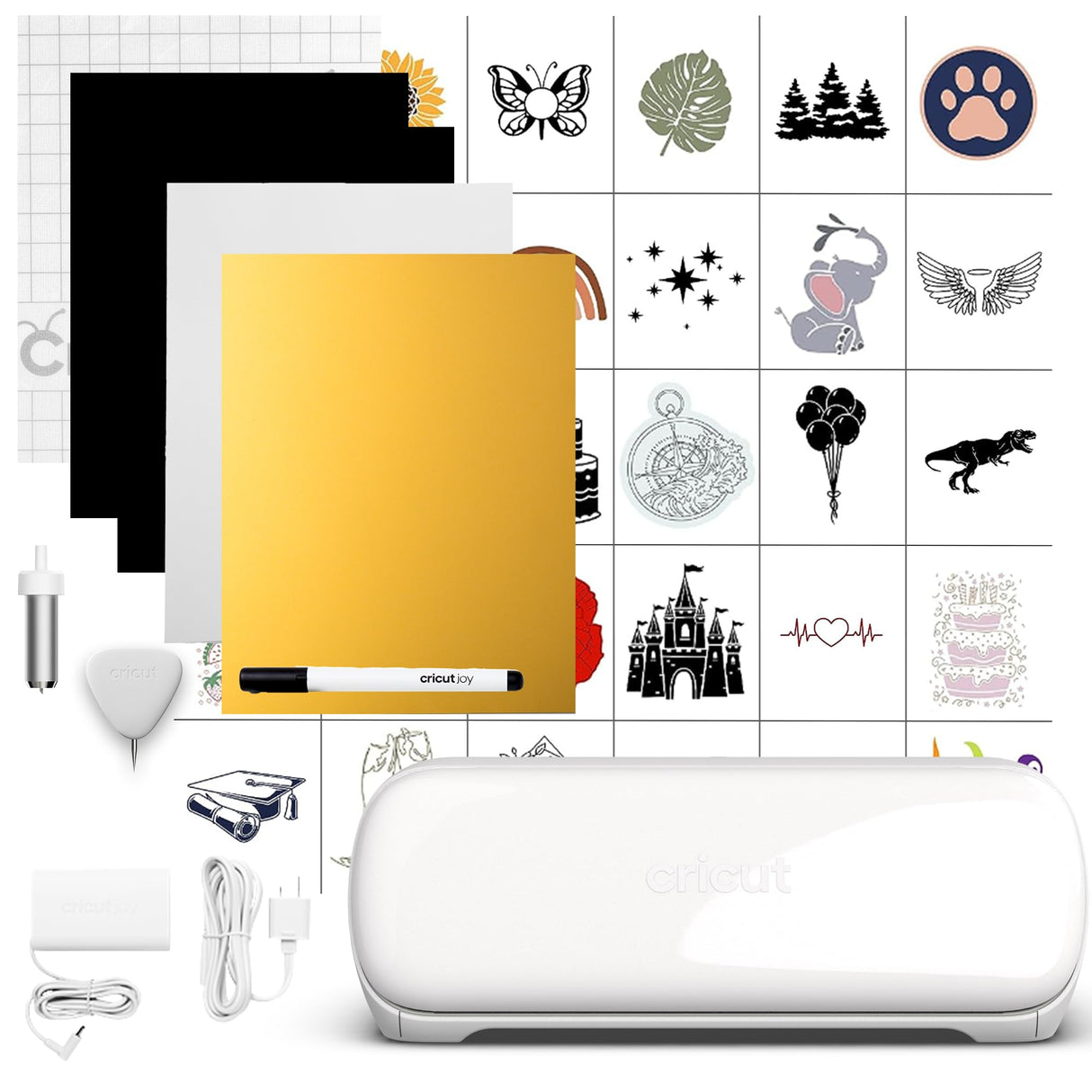 Cricut Joy Xtra Die Cutting Machine, White Cricut