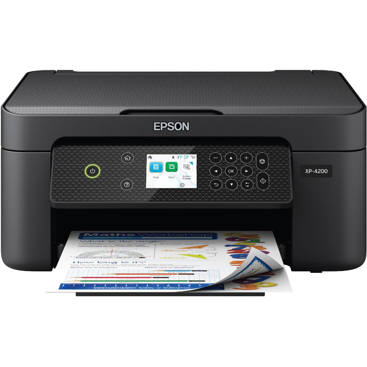 Epson Expression Home XP-4200 Wireless Color All-in-One Printer with Scan, Copy, Automatic 2-Sided Printing, Borderless Photos and 2.4" Color Display,Black Epson