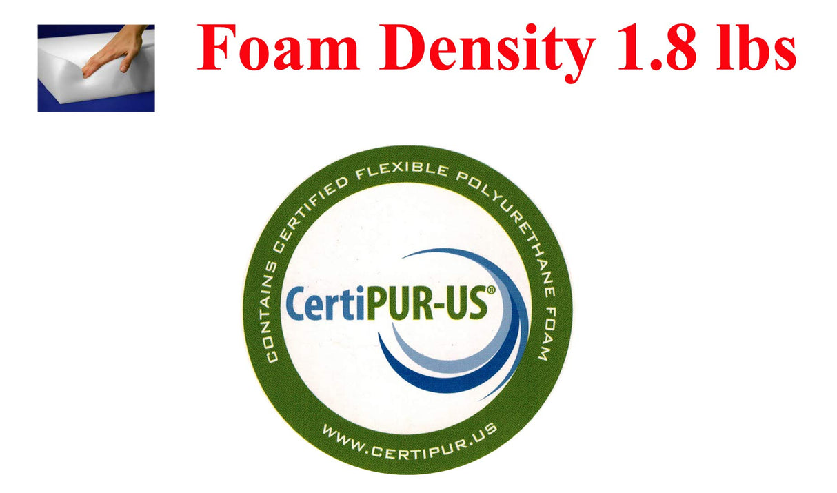 D&D Futon Furniture Multi-Color Striped Sleeper Chair Folding Foam Bed 70x32x6, Studio Guest Foldable Chair Bed, Sofa, Couch, High Density Foam 1.8 Pounds D&D Futon Furniture