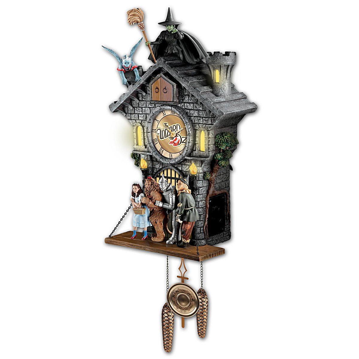 The Bradford Exchange All in Good Time, My Little Pretty Cuckoo Clock with Barking Toto The Bradford Exchange