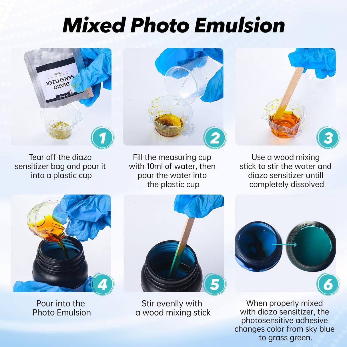 Ecoofor 47pcs All-in-One Set with 50W UV Exposure Lamp,2 Size Wood Screen Printing Frames, 4 Colors Screen Printing Ink, 10 A4 Size Inkjet Transparency Films Ecoofor