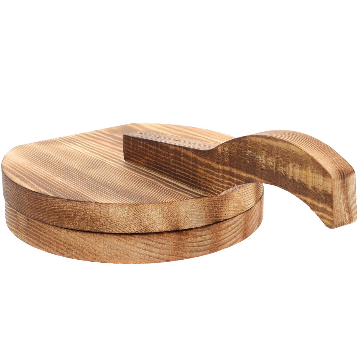 Dough Presser Dough Pressing Tool Wooden Wooden Tortilla Press Maker Manual Dumpling Wrapper Presser Kitchen Gadgets for Home Kitchen Wooden Taco Press Kichvoe