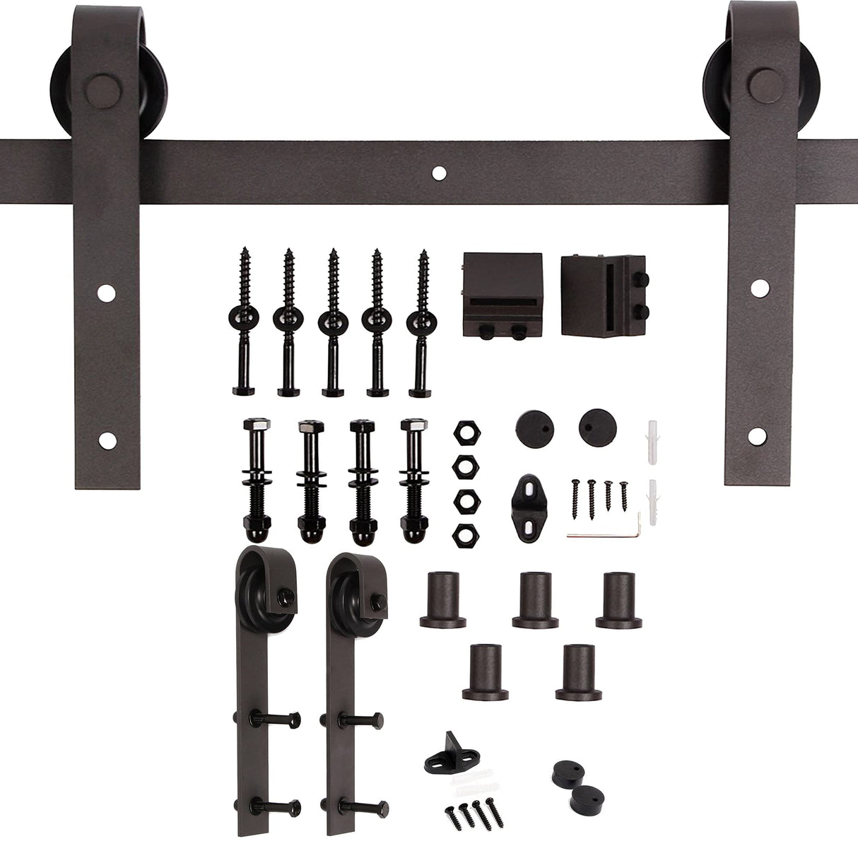 Mr. Wood 36in X 84in S Series DIY Barn Door with Installation Hardware Kit+Handle (Multicolor) Mr. Wood