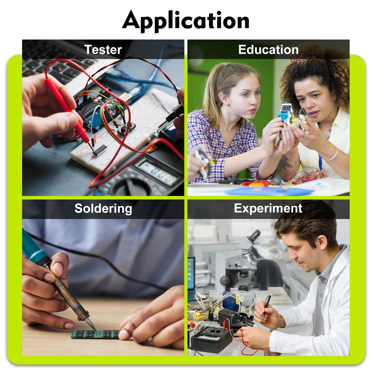 DIY Power Module Soldering Kit, PEMENOL LM2596 Universal 1.5V/3.3V/5V/12V/Adjustable Voltage Output Power Supply Module for Electronic DIY Soldering Practice Experiments and Testing PEMENOL