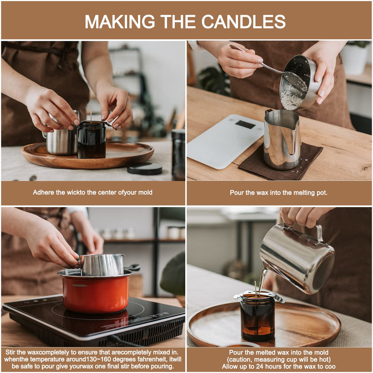 CLTNIKET 10 lb Soy Wax DIY Candle (Flakes & Soft),Natural Soy Wax Candle CLTNIKET