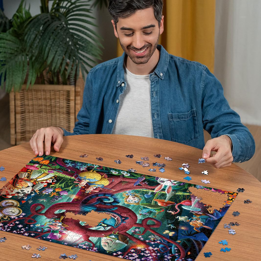 Ravensburger Dean Macadam Most Everyone is Mad 1000 Piece Jigsaw Puzzle for Adults - 12000490 - Handcrafted Tooling, Made in Germany, Every Piece Fits Together Perfectly Ravensburger