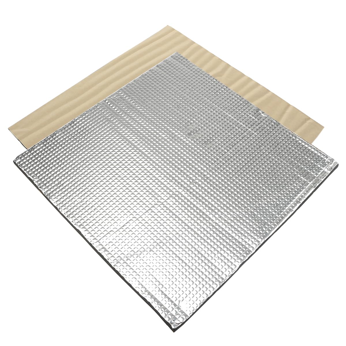 FYSETC 2pcs 3D Printer Accessories Heated Bed Insulation 220x220x8mm: Ender 3 V2 S1 Neptune3 Pro Parts 8.66x8.66x0.3inch Lightweight Foam Foil Self-Adhesive Hotbed Thermal Pad Mat Print Bed Keep Warm FYSETC
