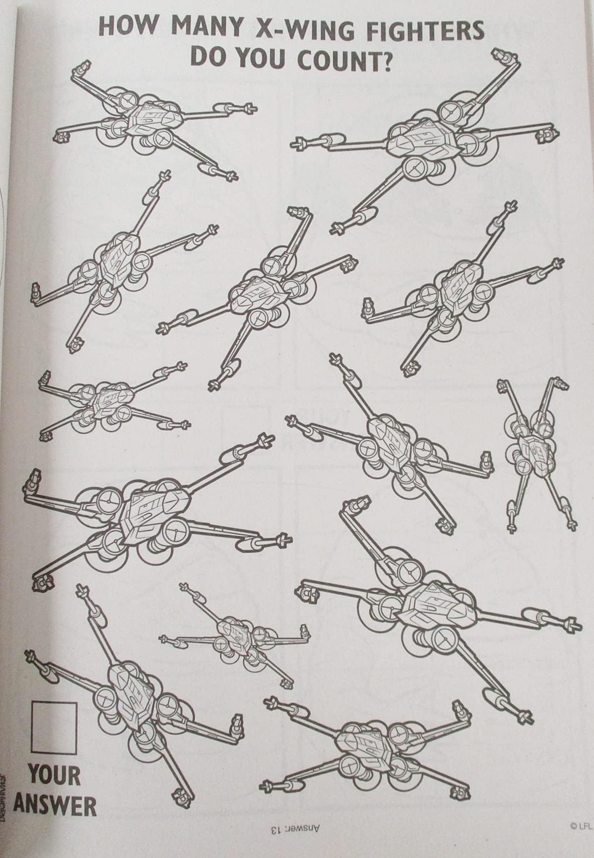 Colortivity Star Wars Coloring and Activity Fun Book - 80 Pages - Cover Varies Colortivity