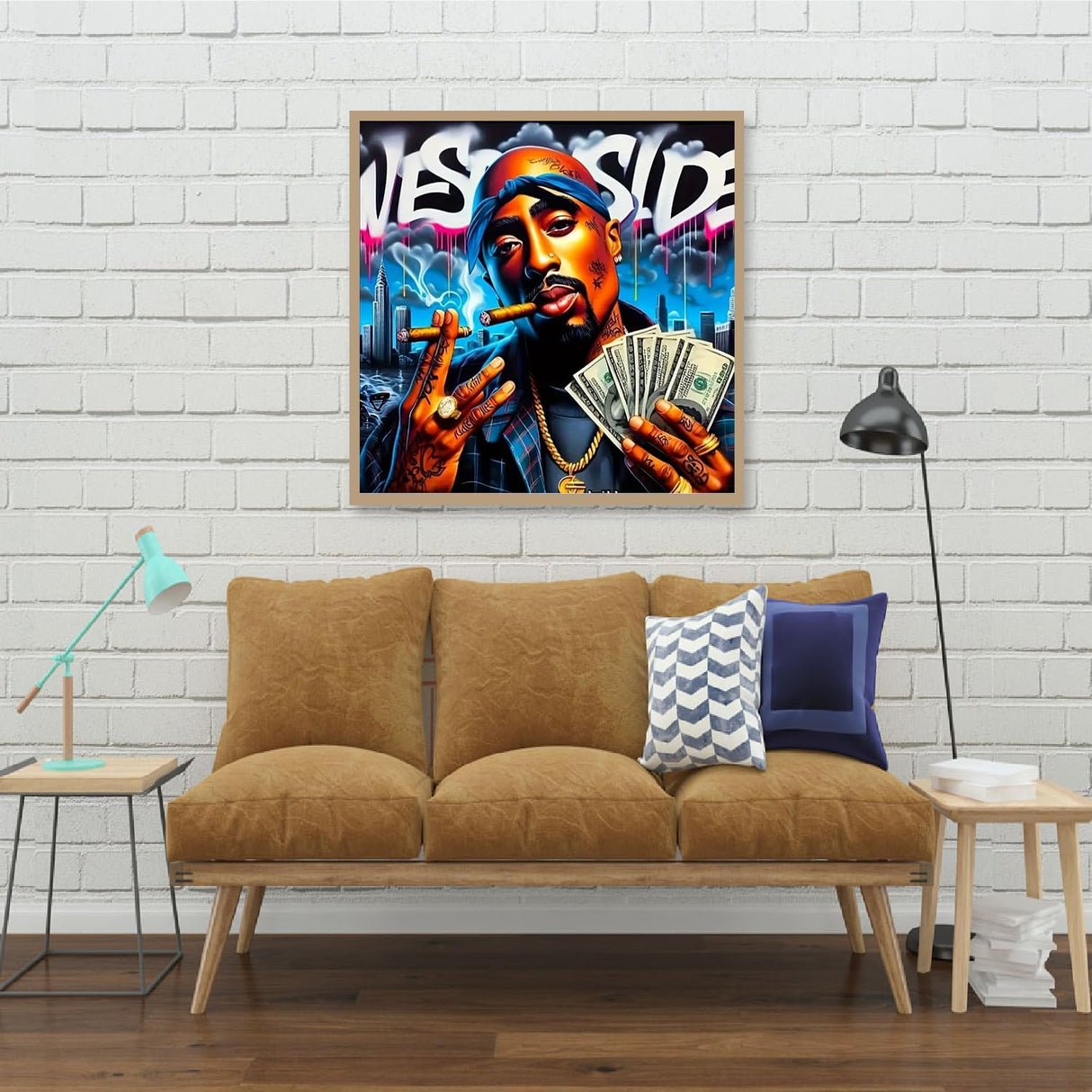 KTHOFCY 5D DIY Diamond Painting Kits for Adults Kids, Man Holding Cash Full Drill Embroidery Cross Stitch Crystal Rhinestone Paintings Pictures Arts Wall Decor Painting Dots Kits 11.8X11.8 inch KTHOFCY