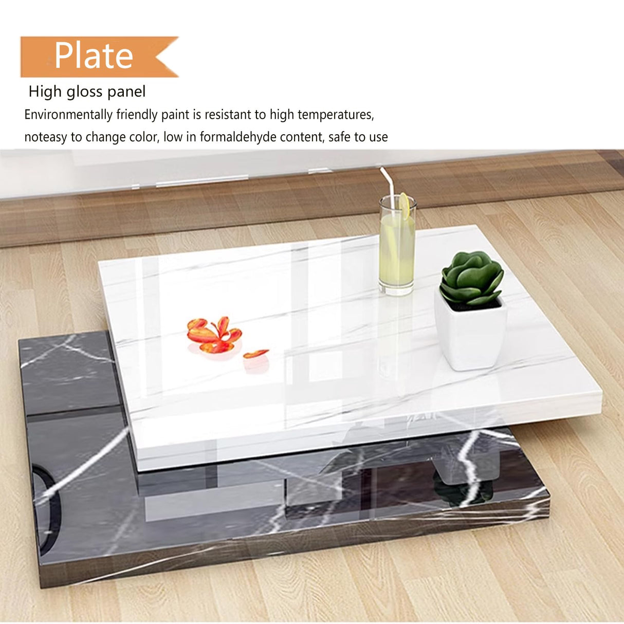 Reception Desk with Counter,Modern Office Reception Counter with Drawer,Front Desk Reception Counter with Light,L-Shaped Wooden Retail Counter Table,Checkout Counter-Easy to Install Generic