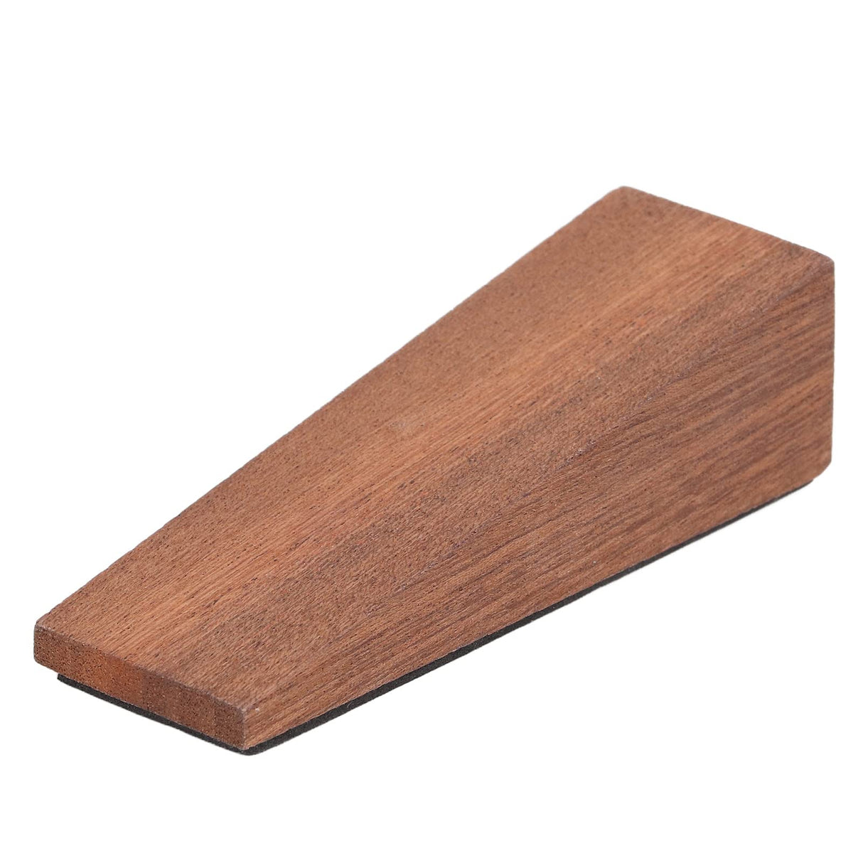 4Pcs Door Stops, Wooden Door Stoppers Non Slip Door Wedges with Rubber Tip for Bottom of Door Bedroom Living Room Bathroom GLOGLOW