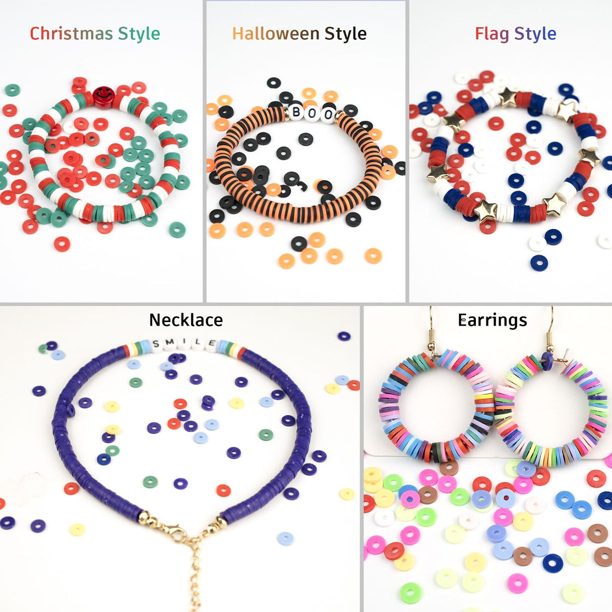 Gionlion Friendship Bracelet Kit Concert Bracelets Merch, 5200 Pcs Clay Beads Bracelet Making Kit for Beginner, DIY Arts and Crafts Teen Girl Gifts Toys for Ages 6-13 Gionlion