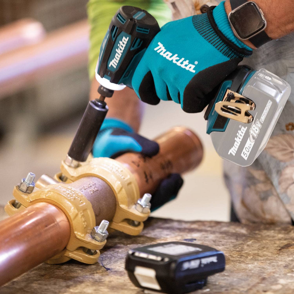 Makita XDT19Z 18V LXT® Lithium-Ion Brushless Cordless Quick-Shift Mode™ 4-Speed Impact Driver, Tool Only Makita