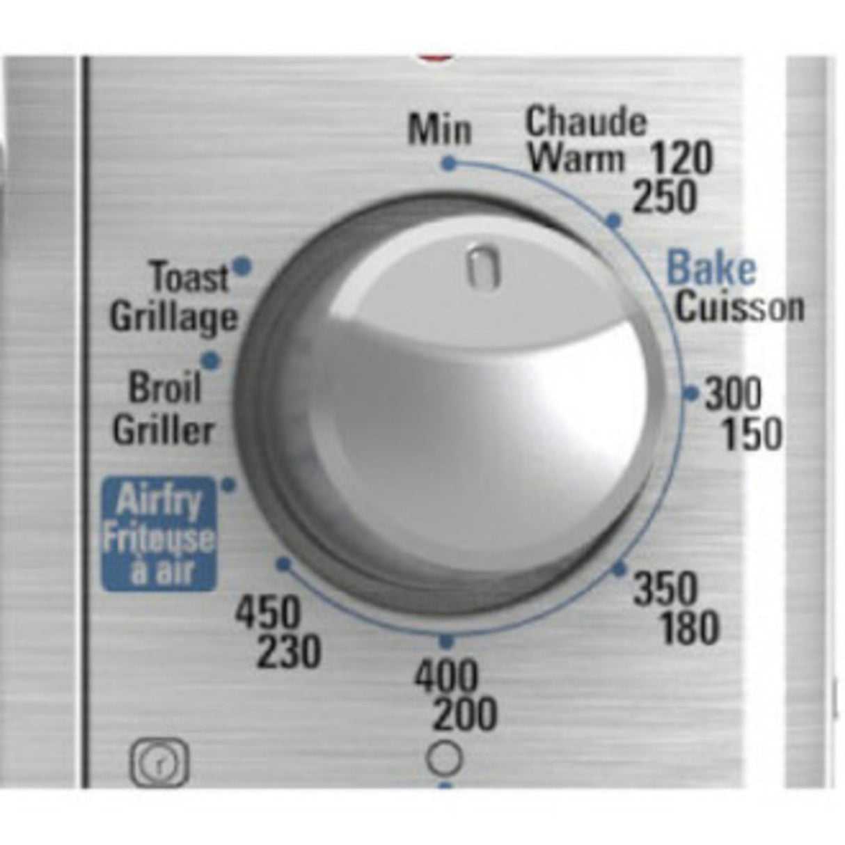 BLACK+DECKER Crisp 'N Bake Air Fry Toaster Oven, 8-Slice, 5 Cooking Functions, 60 Minute Timer, Stainless Steel BLACK+DECKER