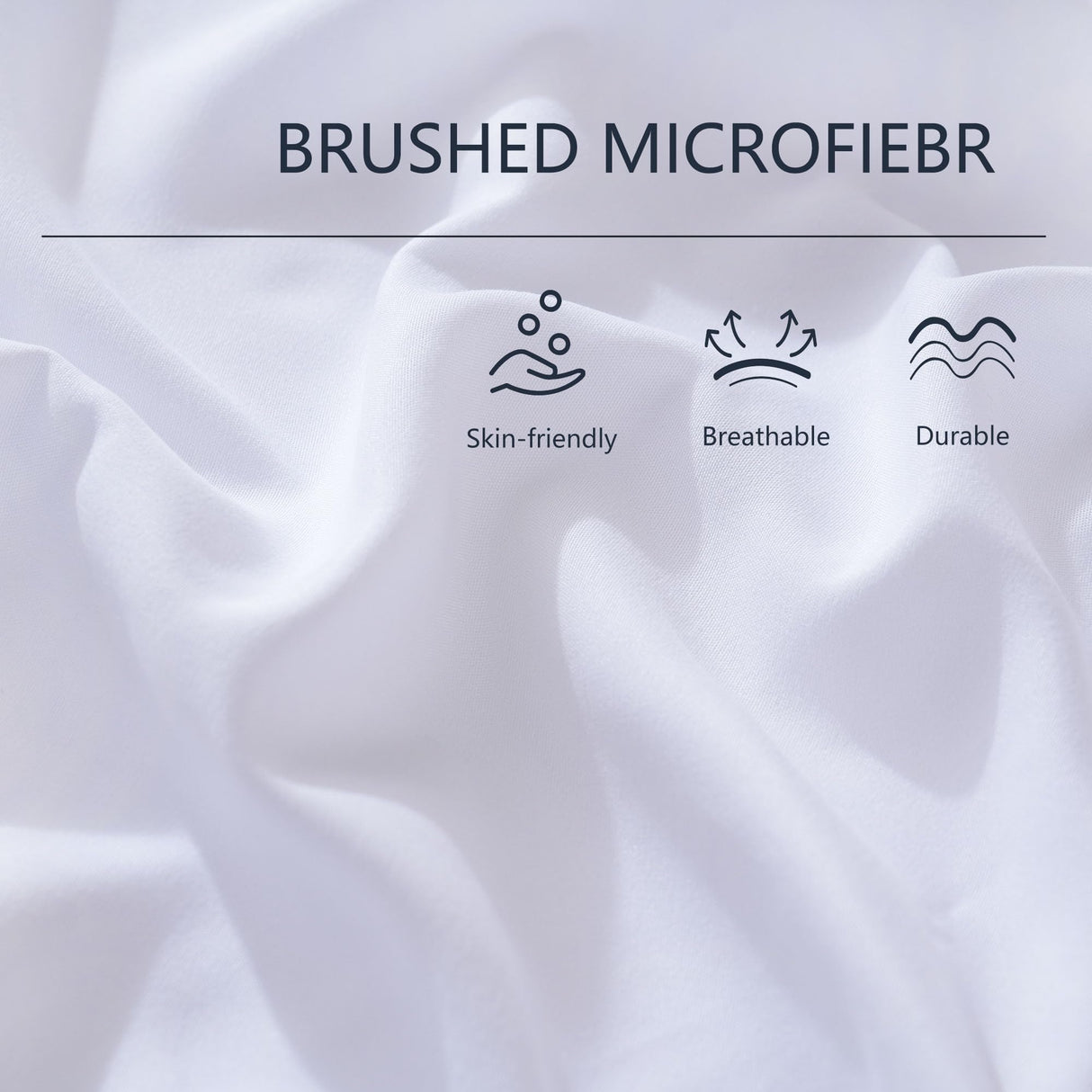 ZPECC Pillow Cases Standard Size 24 Pack - Bulk Snow White Pillowcases with Envelope Closure, Pillow Covers for Home, Camping, Travel Essentials (24 Pack,20x26,Snow White) ZPECC