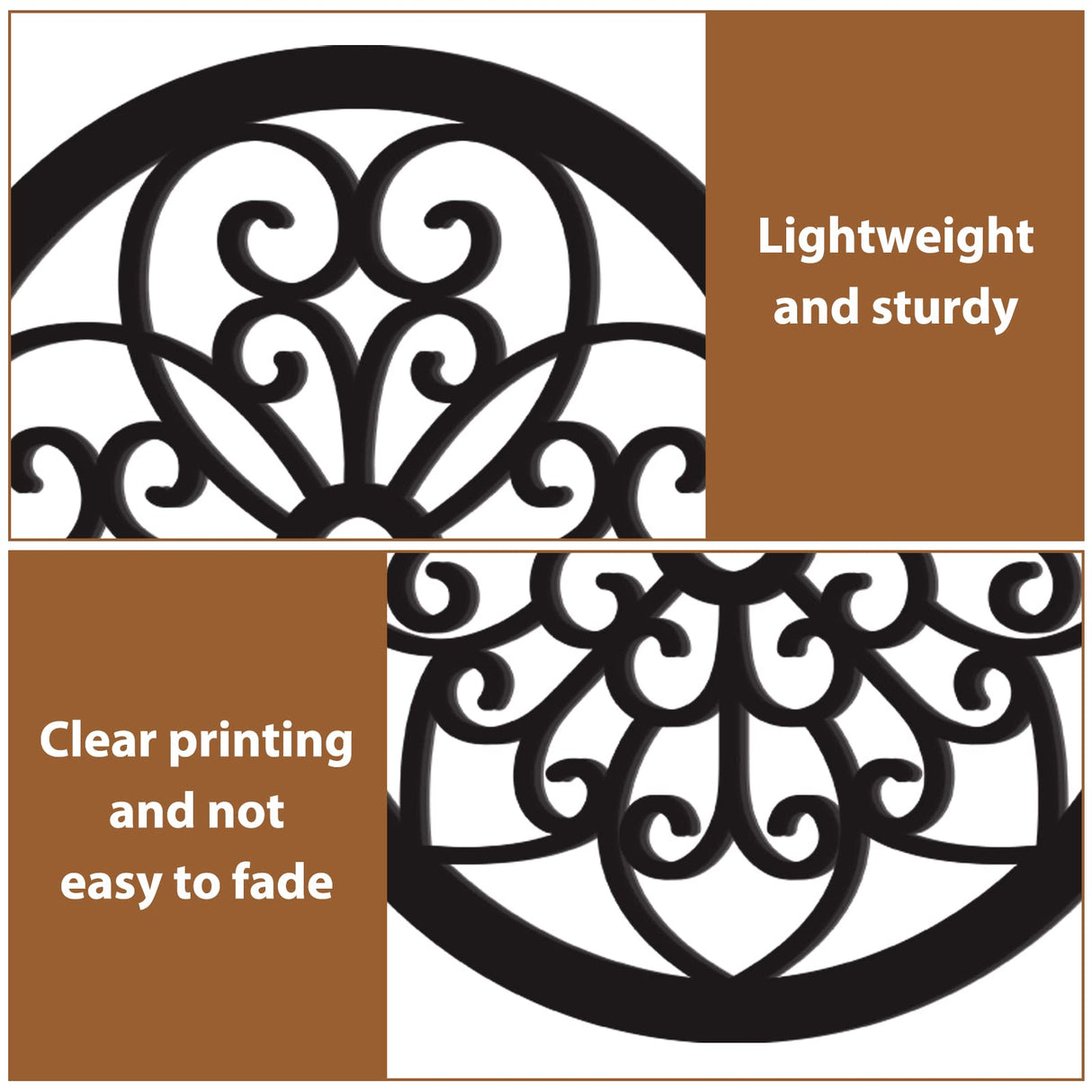 Bnesi 3 Pieces Thickened Rustic Wood Wall Decor,Modern Farmhouse Hanging Decoration for Living Room Bedroom Hallway Decor Office Kitchen Wall Decoration (Modern style) Bnesi