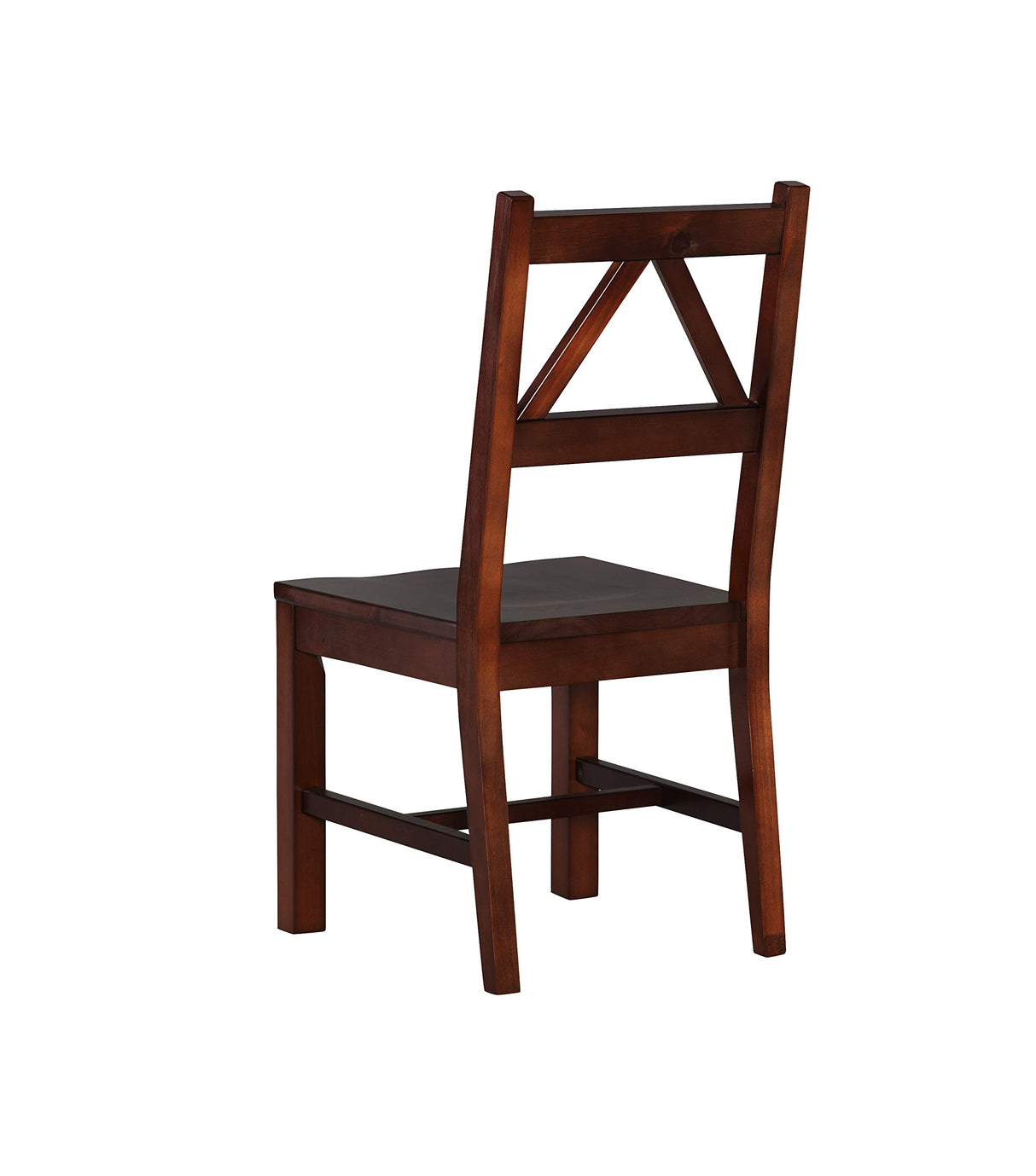 Linon Home Decor Titian Chair, Antique Tobacco Finish, 17.32"w x 21.54"d x 37.56"h Linon