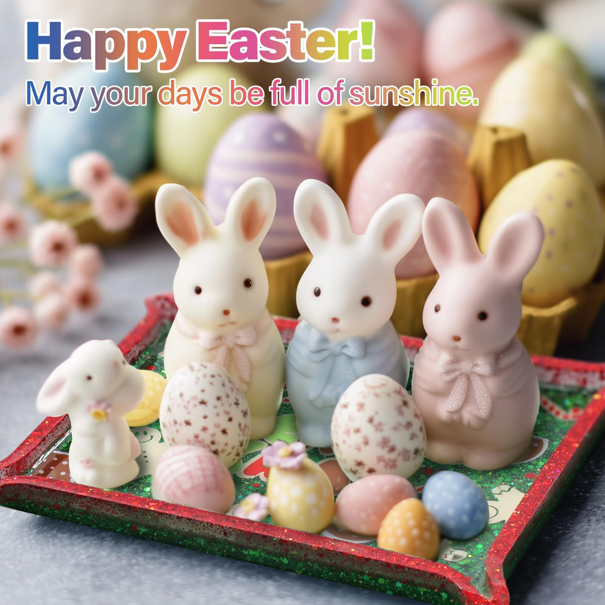 LET'S RESIN Tray Molds, Small Rectangle Silicone Molds for Resin, Epoxy Resin Molds for Serving Tray, Resin Art, DIY Jewelry/Cups/Makeup/Candy Storage Tray, Home Decor Crafts LET'S RESIN