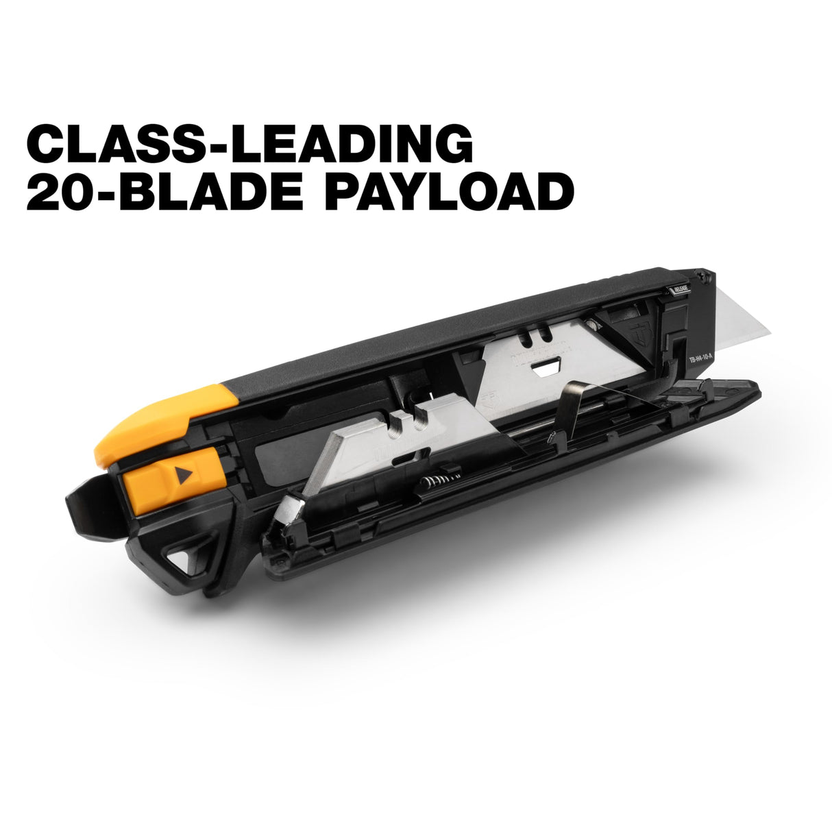 ToughBuilt Auto-loading Utility Knife with Pry Bar - TB-H4-10-A ToughBuilt