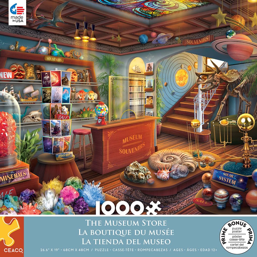 Ceaco - The Museum Store - 1000 Piece Jigsaw Puzzle Ceaco