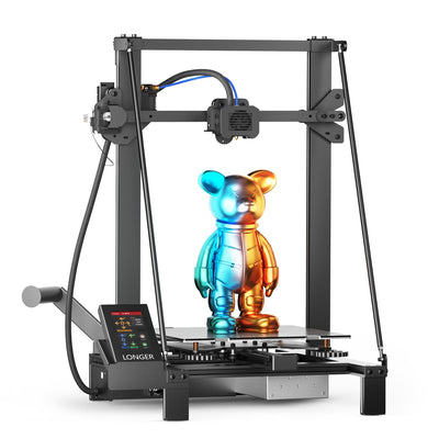 Longer LK5 Pro 3 3D Printer 11.8x11.8x15.7in Large Printing Size FDM 3D Printer Fully Open Source Motherboard Upgrade TMC 2209 with Resume Printing 3D Printers 95% Pre-Assembled Ideal for Beginners