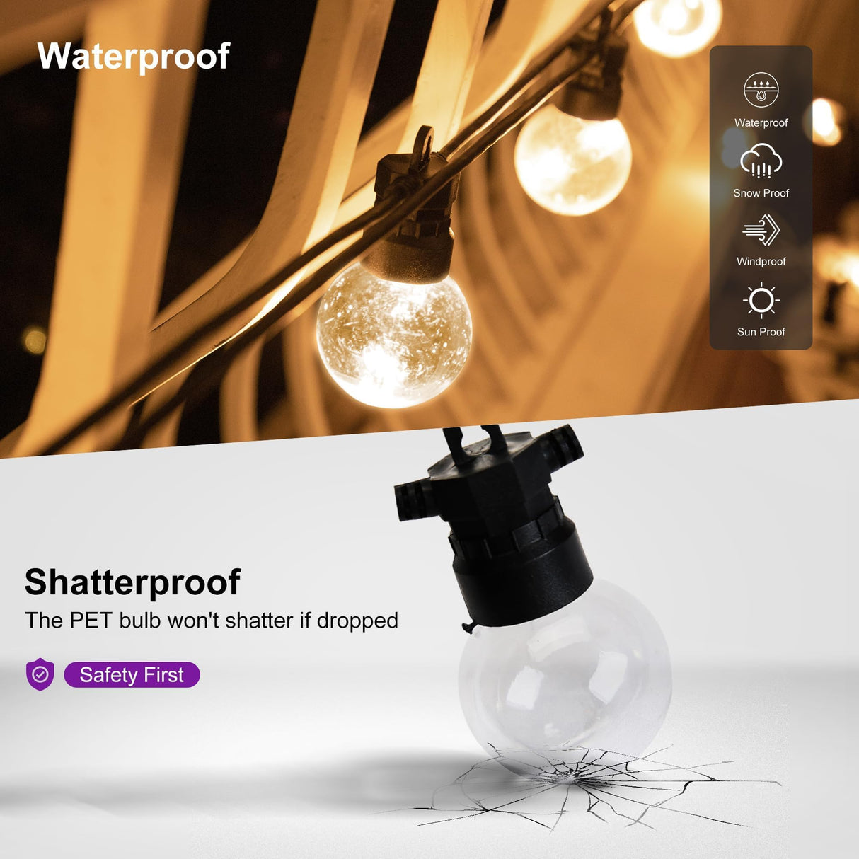 PURPLE LEAF Louvered Pergola 10' x 12' Patio Aluminum Pergola with White Adjustable Rainproof Roof Grey Frame Hardtop Gazebo for Outside Deck Backyard PURPLE LEAF